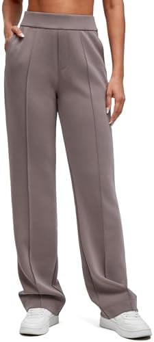 G4Free Smoofit Modal Soft Straight Leg Sweatpants for Women Elastic High Waist Casual Lounge Dres... | Amazon (US)