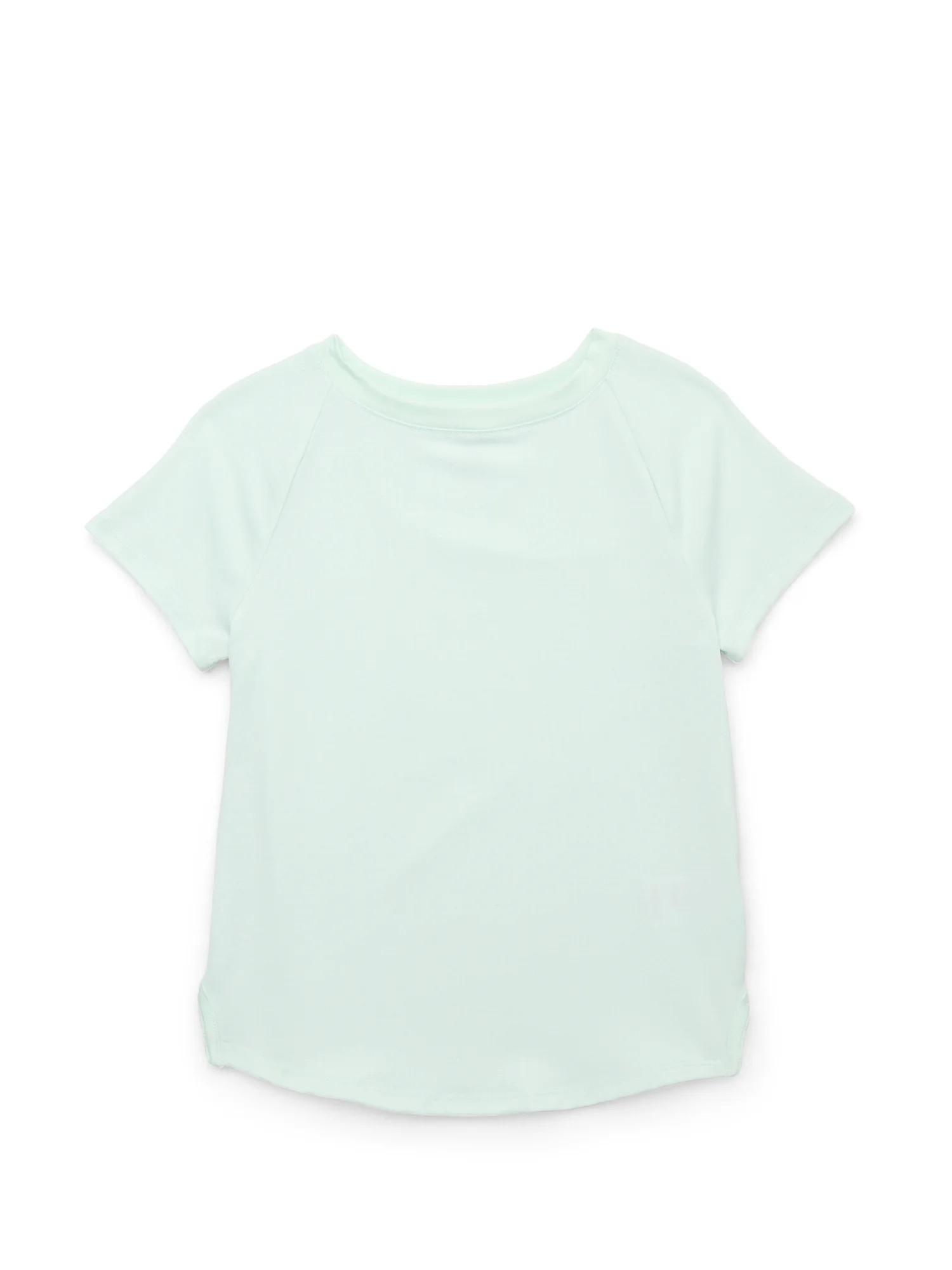 Athletic Works Girl's Active Short Sleeve Tee, Sizes 4-18 & Plus | Walmart (US)