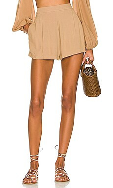 Indah Lilly High Waist Short in Mocha from Revolve.com | Revolve Clothing (Global)