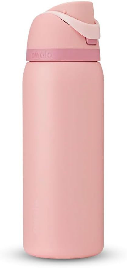 Owala FreeSip Rose Quartz Water Bottle, 32 oz | Amazon (US)