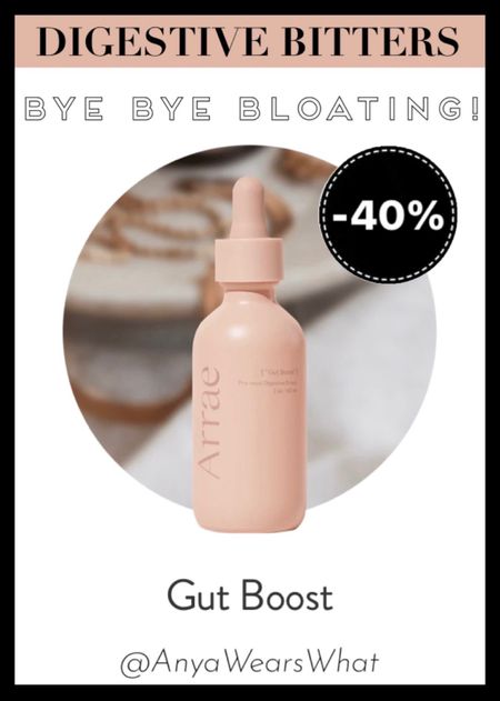 40% OFF TODAY ONLY!!!
Digestive bitters are a must during the Holidays! 🌿🍊
GUT BOOST will stimulate your taste buds in order to signal your digestive system to start, before you even take your first bite.

#arrae #bloat #antibloat #bloating #digestion #digestivebitters #bitters #aperol #enzymes #detox #holidays #christmas #deal #health #healthy #LTKunder100 #LTKfit

#LTKSeasonal #LTKsalealert #LTKCyberWeek