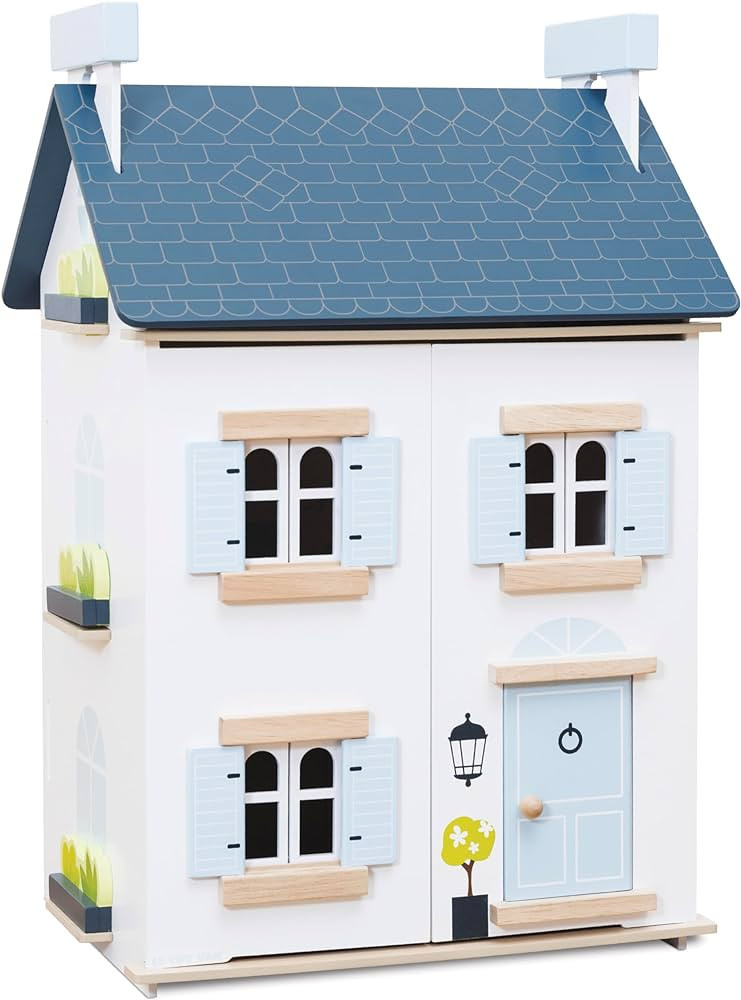 Le Toy Van - Wooden- Sky Doll House - Kids Dream House - 2 Storey with Attic - Fill with Dollhous... | Amazon (US)