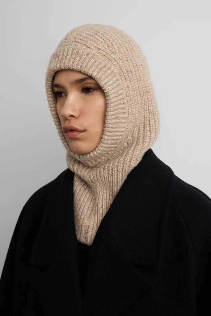 RIBBED KNIT BALACLAVA | OAK + FORT