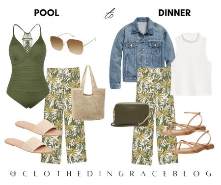 Vacation outfit inspiration. From the pool to dinner. 🏝️☀️



#LTKtravel #LTKstyletip #LTKfindsunder50