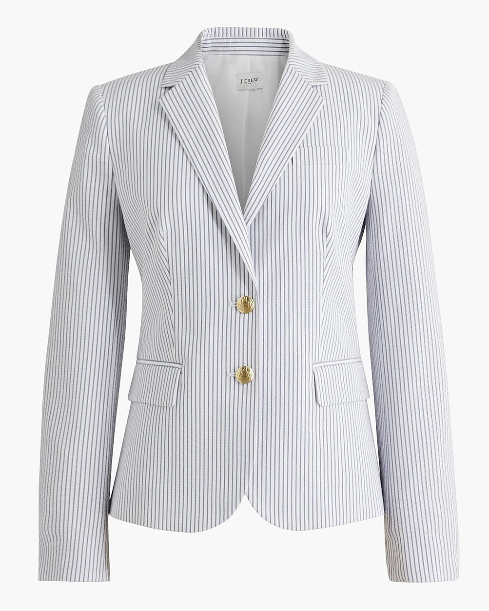 Seersucker schoolboy blazer | J.Crew Factory