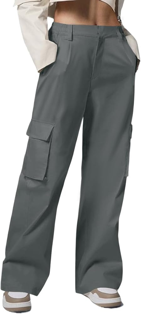 JEKAOYI Cargo Pants for Women Baggy Lightweight High Waisted Hiking Pants for Travel Casual | Amazon (US)