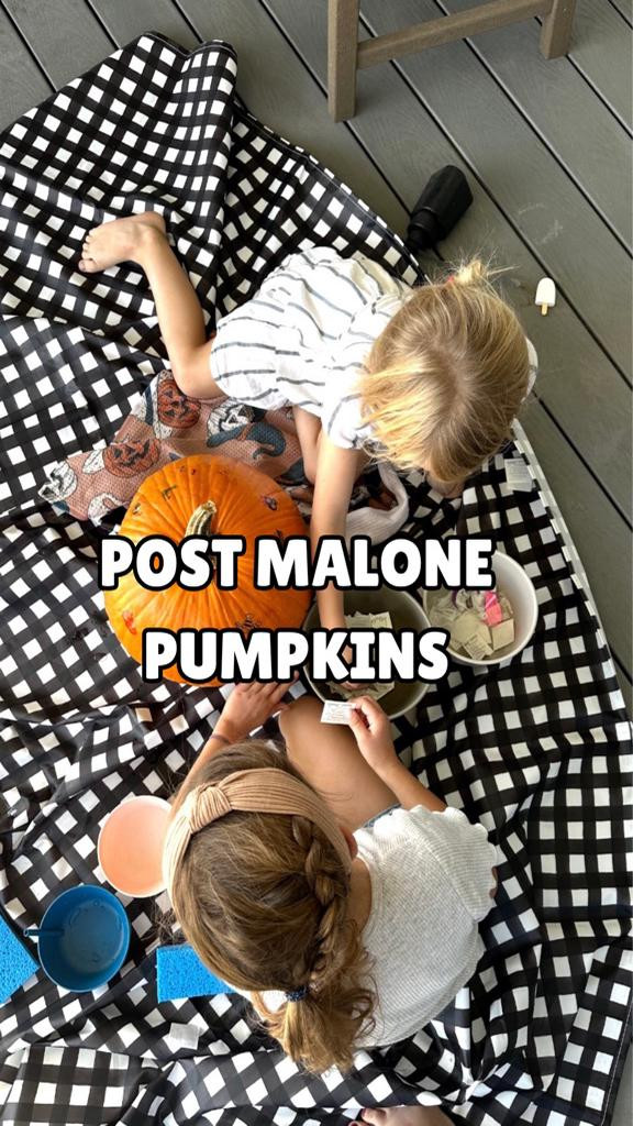 Who doesn’t love some Posty?!  

TIPS: 
•Set this up in a space that can get wet 
•Make sure before you apply the tattoo, your pumpkin is completely dry in that spot. We keep a towel close by and wipe it down each time 
•Use a sponge or a paper towel to apply water to the back of the tattoo. Hold it in place for about 30 sec making sure it’s saturated. We always peel the corner up to see if it’s ready. 30-40 sec seems to be the sweet spot! 
•If it doesn’t come off on the pumpkin like you want, rubbing alcohol will help take it off if needed

#LTKKids #LTKFamily #LTKHalloween