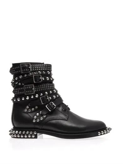 Rangers studded punk leather boots | Matches (US)