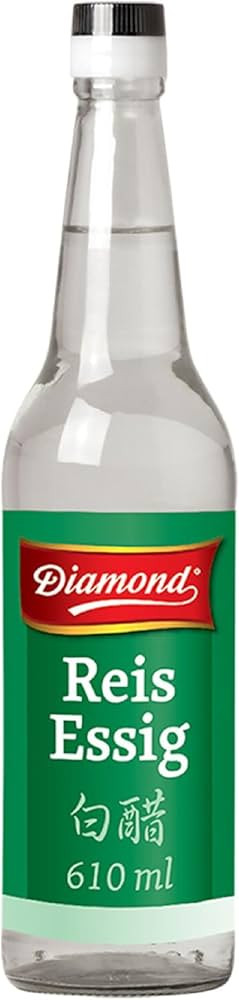 DIAMOND Reisessig 5% Säure, Essig zum Würzen und Verfeinern von Sushi Reis, Vegan - 1 x 610 ml | Amazon (DE)