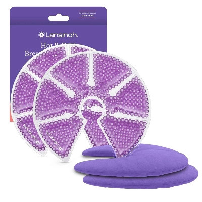 Lansinoh Therapy Packs with Soft Covers, Hot and Cold Breast Pads - 2pk | Target