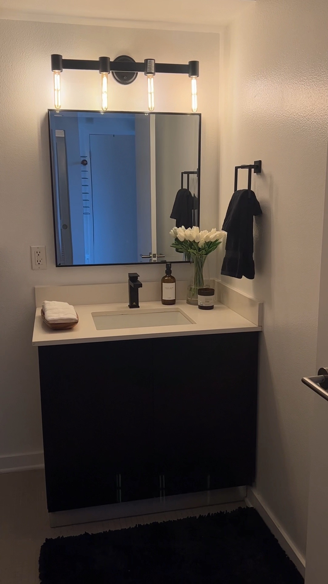 My bathroom upgrade 

Media Console, Living Home Furniture, Bedroom Furniture, stand, cane bed, cane furniture, floor mirror, arched mirror, cabinet, home decor, modern decor, mid century modern, kitchen pendant lighting, unique lighting, Console Table, Restoration Hardware Inspired, ceiling lighting, black light, brass decor, black furniture, modern glam, entryway, living room, kitchen, bar stools, throw pillows, wall decor, accent chair, dining room, home decor, rug, coffee table

#LTKhome #LTKsalealert #LTKstyletip