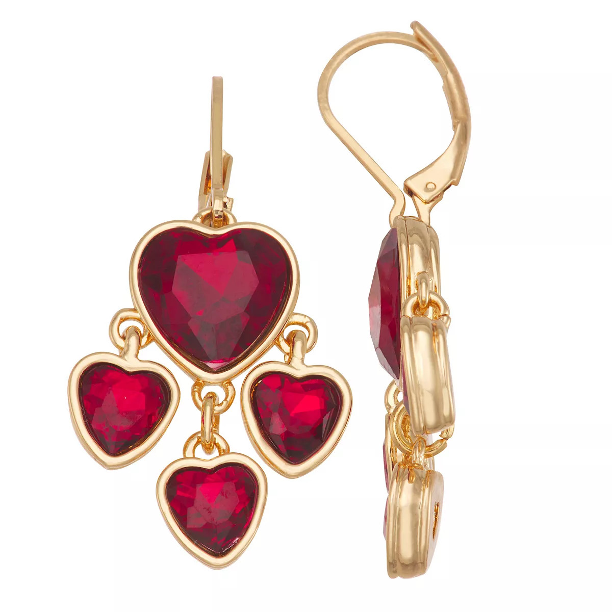 Napier Always Love Chandelier Earrings | Kohl's