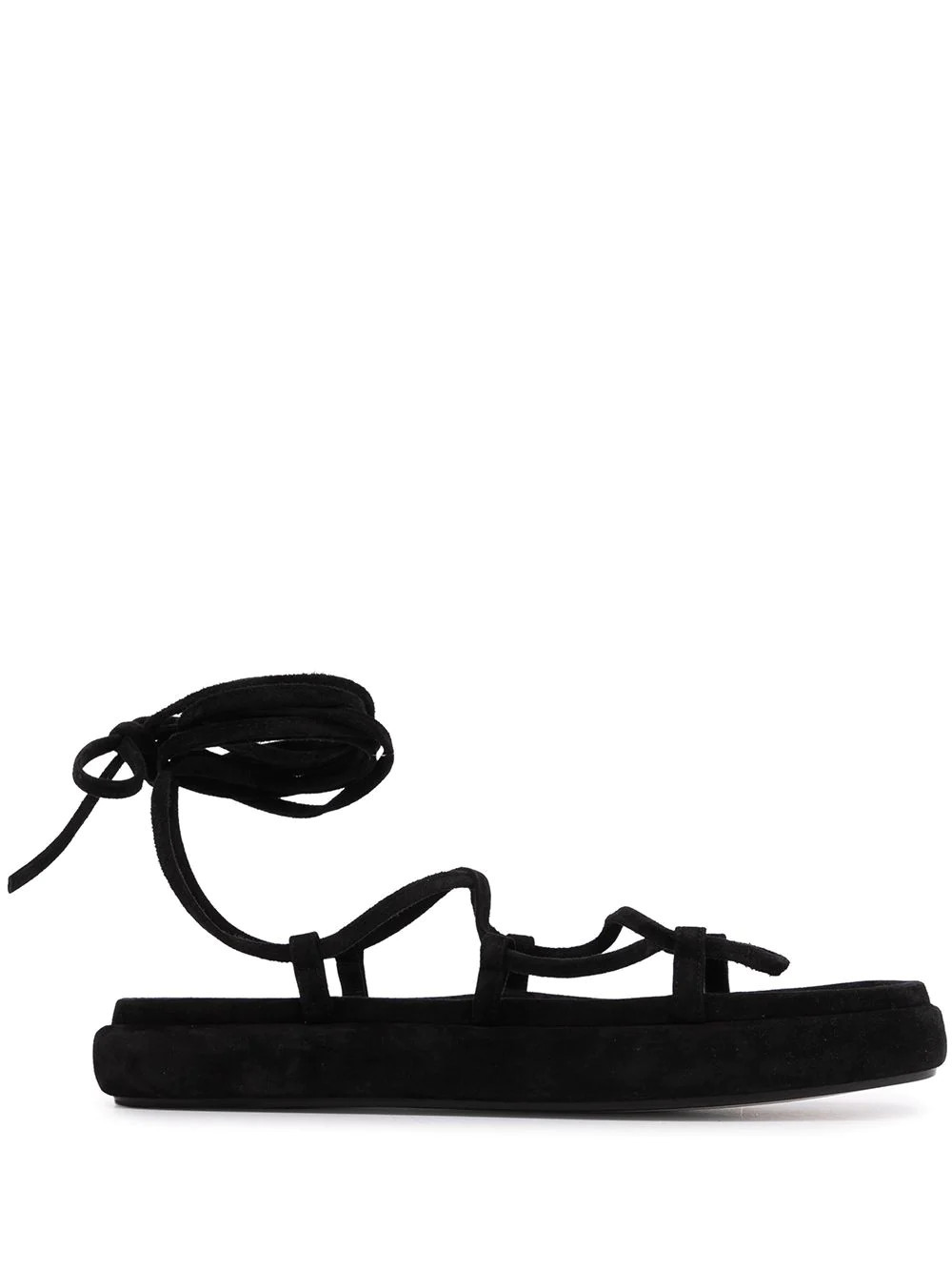 Alba lace-up flatform sandals | Farfetch Global
