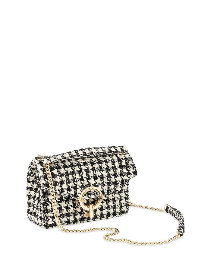 Yza Houndstooth Tweed Shoulder Bag | Bloomingdale's (US)