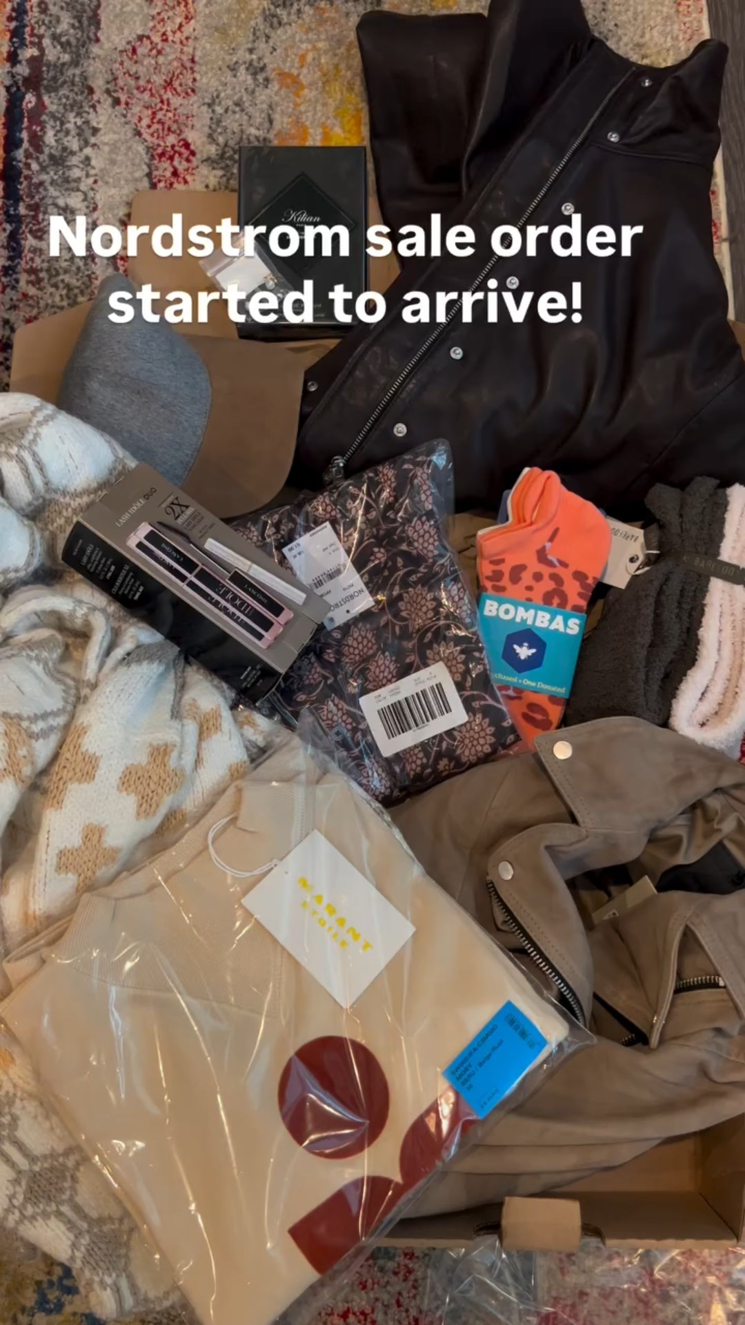 Nordstrom sale order started to arrive!