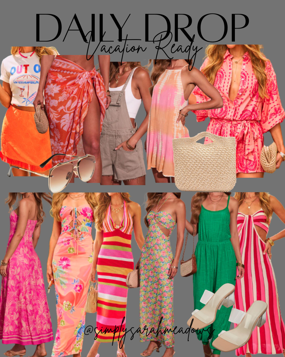 Packing for a getaway just got easier! From colorful maxi dresses and tropical prints to easy cover-ups, matching sets, and the perfect accessories, these are the vacation-ready pieces I’m loving right now. ☀️🏝️ Whether you’re headed to the beach, a cruise, or a summer getaway, I’ve got you covered!

Everything is linked in my LTK—follow along for daily outfit finds, vacation style inspiration, and the best sales! 💕✈️ #LTKStyle #LTKSummer #VacationReady #SummerStyle #BeachVacation #ResortWear #AffrodableFashion #VacationOutfits #MomStyle #TrendingStyle #PoolsideStyle #LTKSaleAlert 

 