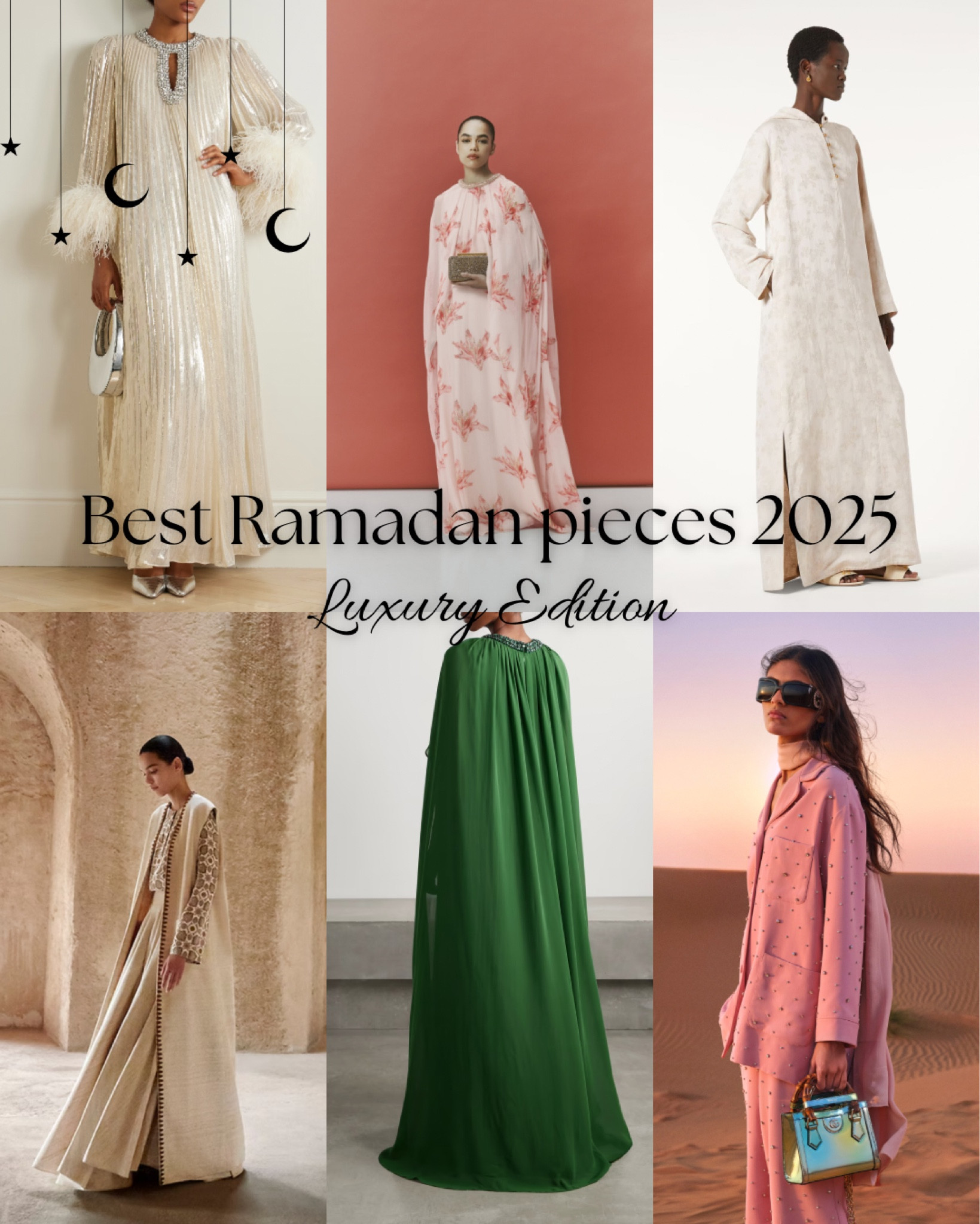 Best finds: Ramadan clothes 2025 | Luxury Edition 🌙
#eid #ramadan #luxury #loropiana #dior #kaftan #abaya #twinset #coord 

#LTKmodest #LTKuk #LTKluxury
