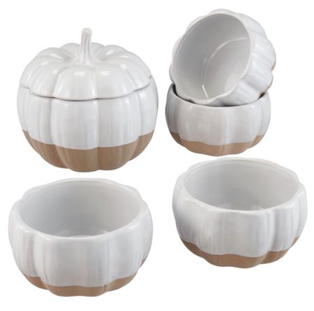 My pumpkin jar and bowl set is back!!! This sold out very quick last year! 

The lidded jar is perfect for serving soups and dips and the set of 4 bowls are great for chili, soup, cereal, ice cream and more! 

Dishwasher safe. 


Walmart, Walmart home, better home and gardens at Walmart, BHG, bhg home 

#LTKSeasonal #LTKhome #LTKFind