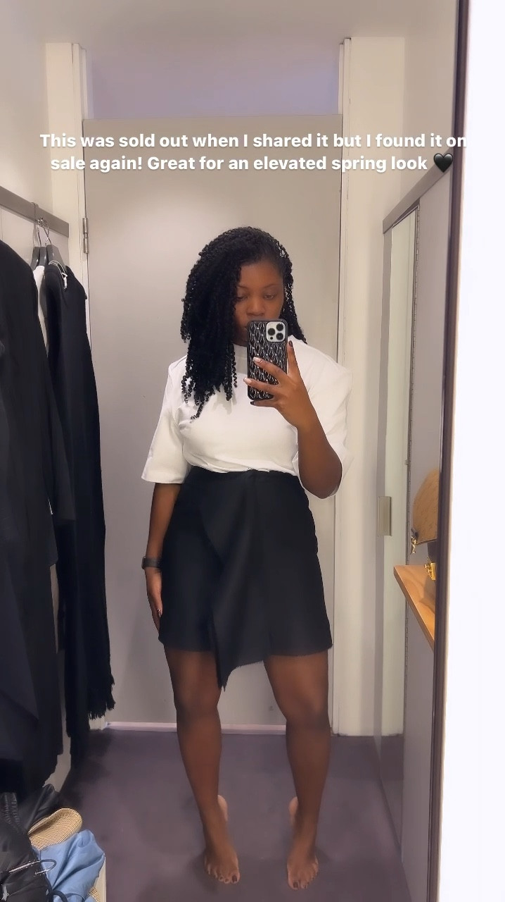 Sustainable fashion find - mini skirt 