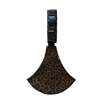 Wildride – Toddler Carrier – Comfortable & Functional – Lightweight, Portable & Durable – 100% Cotton – Up to 44 lbs –Leopard Print Brown | Amazon (US)