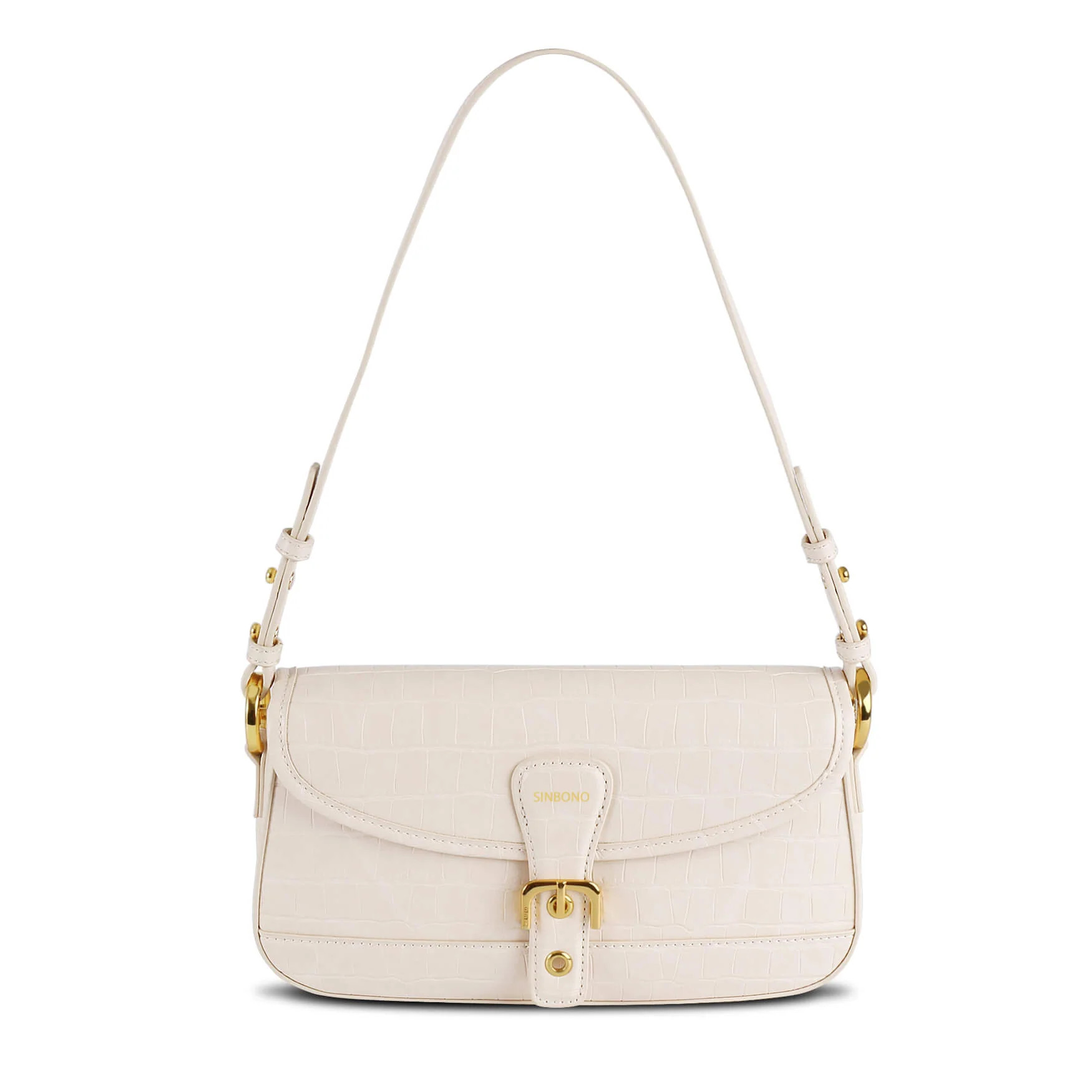 Fiona Shoulder Bag - Ivory | SINBONO INC.