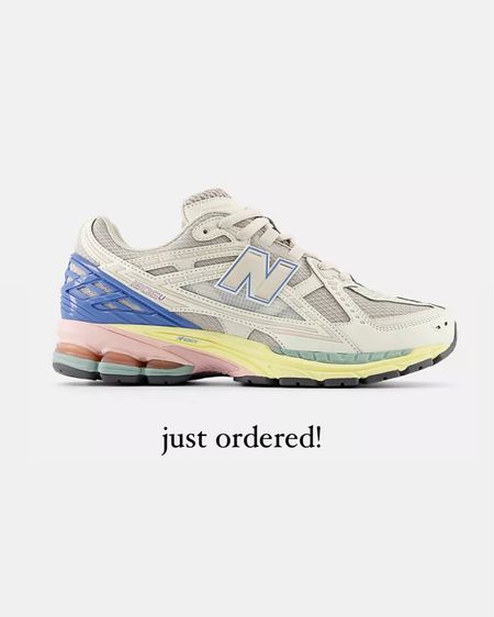 New balance spring new release! These are MENS SIZING! Be sure to check the size chart I’m a 6 and got the 4.5 

#LTKshoecrush #LTKstyletip