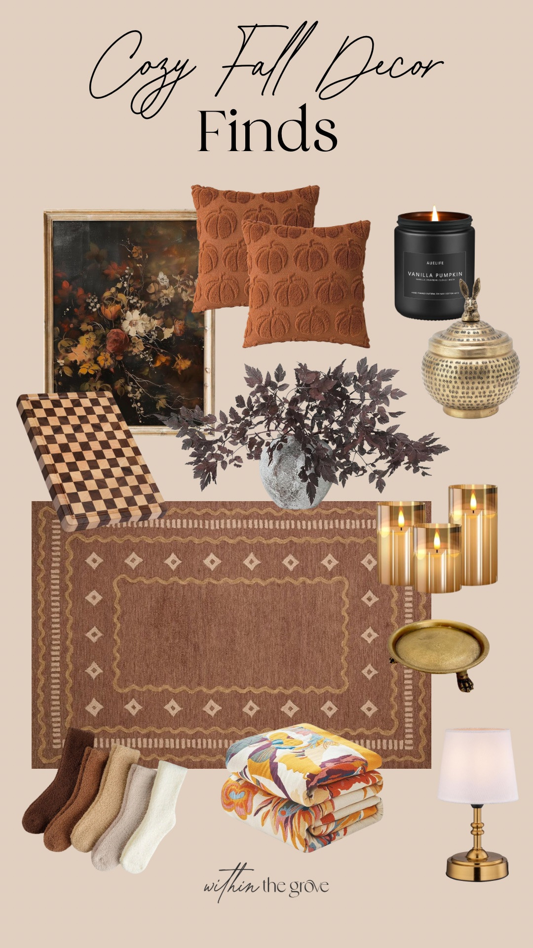 Cozy Fall Decor Finds 

 #LTKSeasonal #LTKHome #LTKFindsUnder50