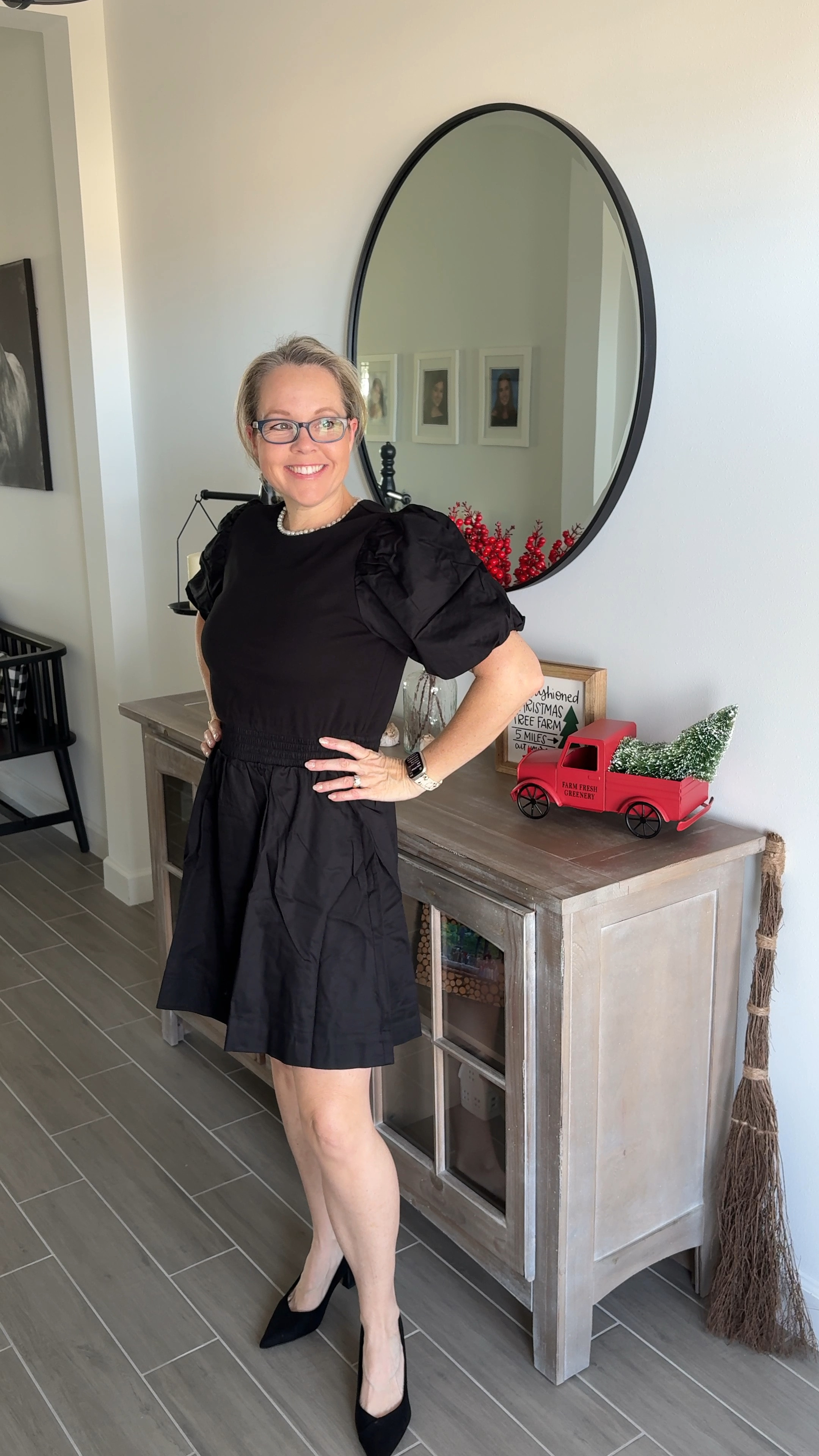 Free Assembly cotton pearl beaded dress with pockets. 

#LTKHoliday #LTKOver40 #LTKFindsUnder50