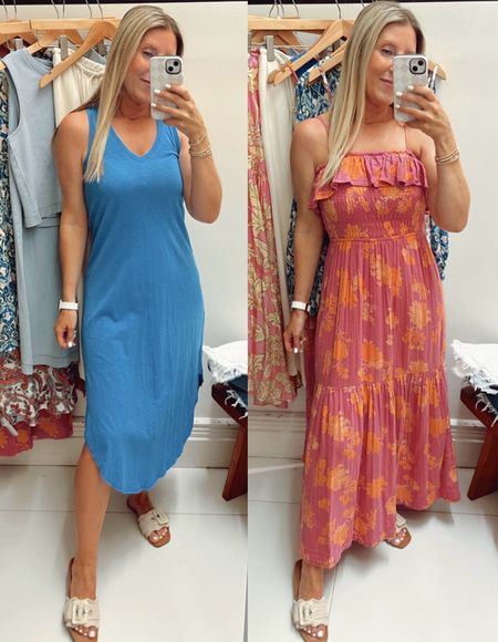 Z Supply Dresses 🫶🏼
Both would be cute with a denim jacket and sneakers or sandals! 
Left (tts) on Sale in pink!
Right (sized down, xs)

#LTKtravel #LTKsalealert #LTKstyletip