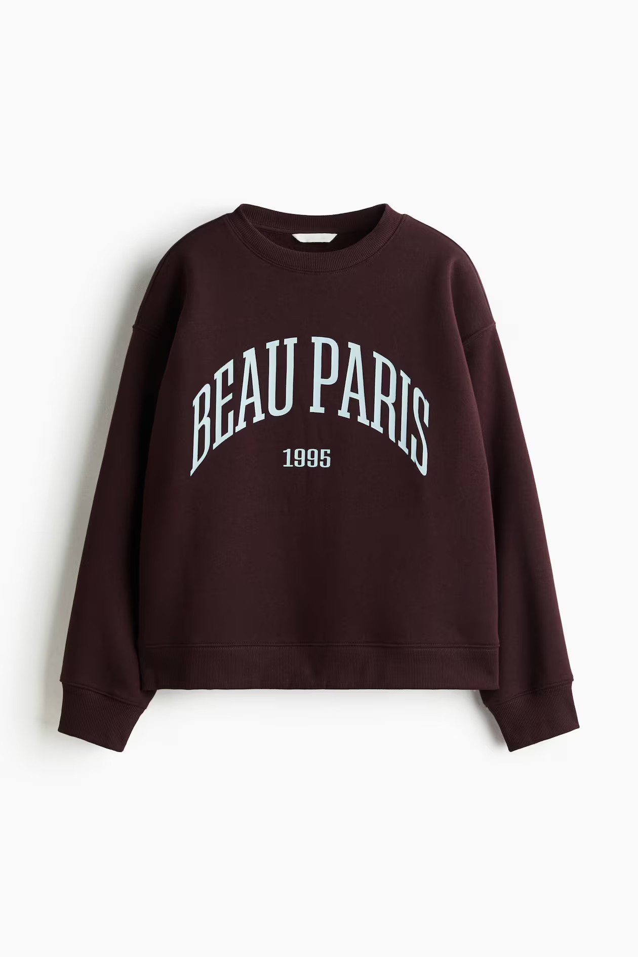 Sweatshirt with Text Motif | H&M (US + CA)