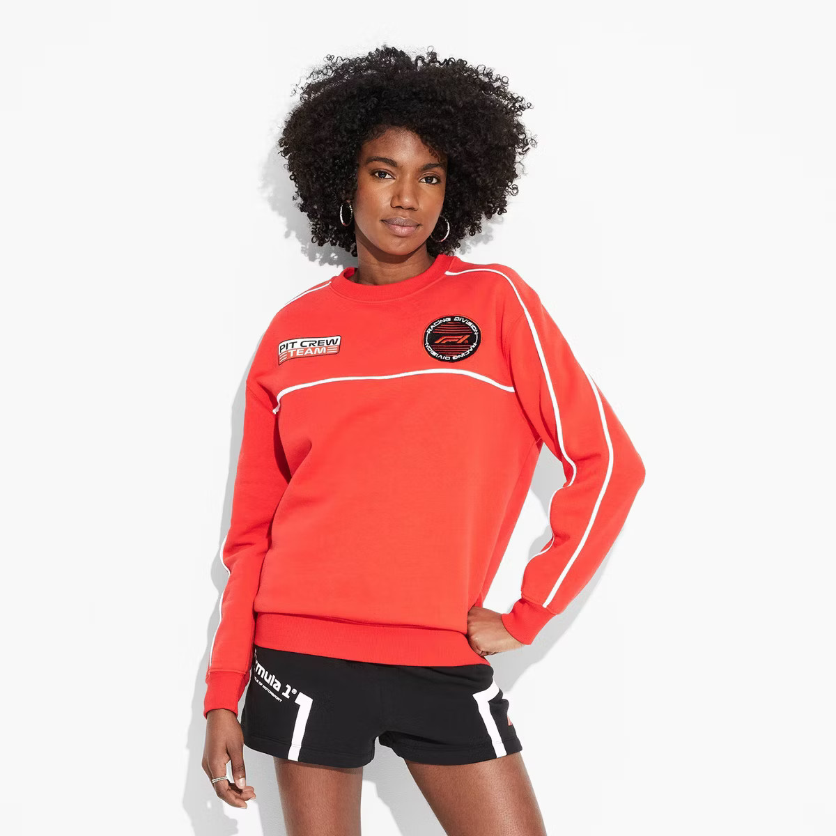 Women's Formula 1 Graphic Sweatshirt - Red | Target