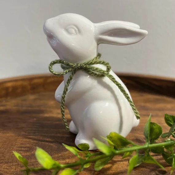 MINI Ceramic Bunny Bunny Decor Bunny Accent | Etsy | Etsy (US)