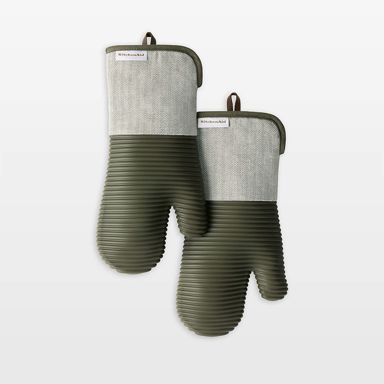 KitchenAid Design Series Oven Mitts, Set of 2 + Reviews | Crate & Barrel | Crate & Barrel