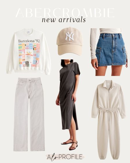 Abercrombie New Arrivals I'm Loving😍Abercrombie, spring outfit, spring style, vacation outfits, vacay outfit, travel outfit, neutral outfit, Abercrombie outfit