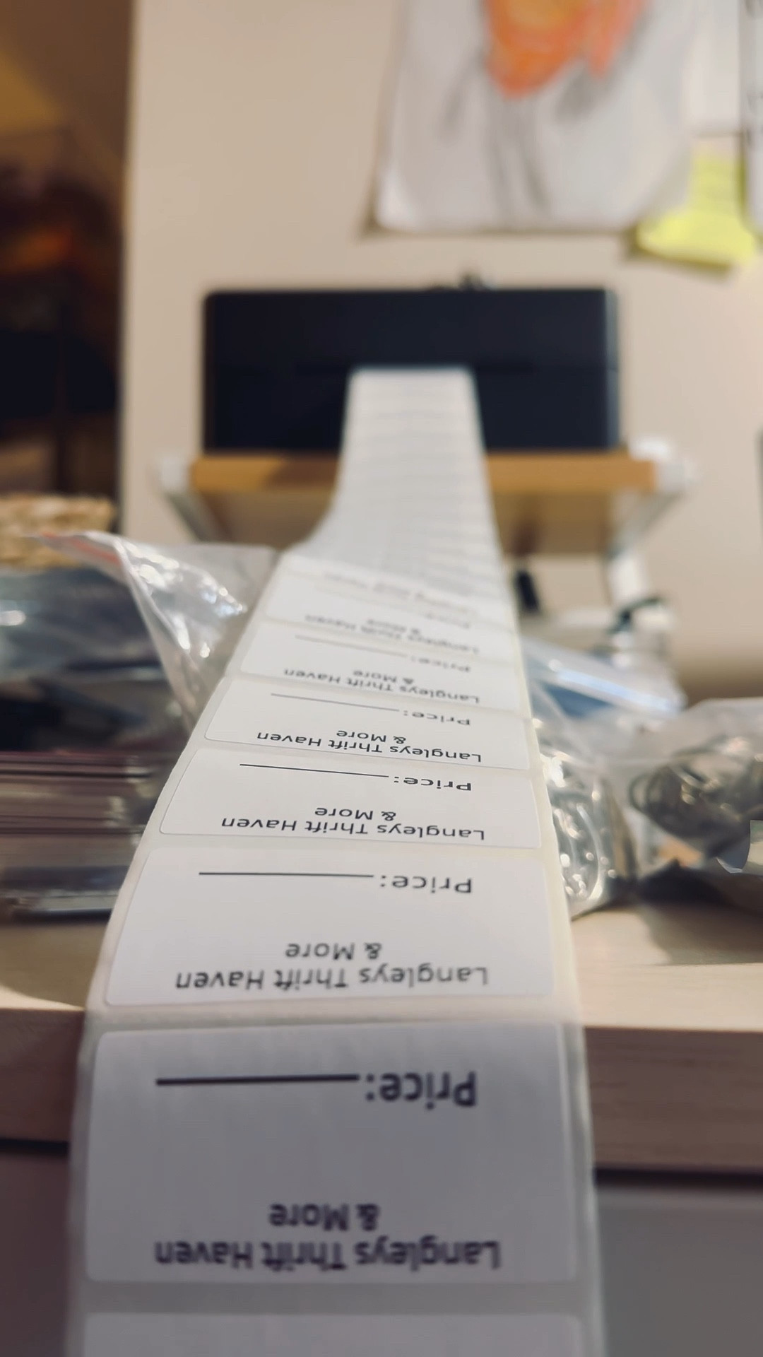 If you run a small business, a thermal label printer is one of the BEST tools you can invest in.
No ink, super fast, and perfect for shipping days.
Linking the printer, label sizes, and my shipping label stand. #SmallBusinessTools #SmallBusinessLife #LTKHome #LTKWork #OfficeEssentials #LabelPrinter #ShippingDay #PackingOrders #AmazonFinds #BusinessEssentials #EtsySeller

#LTKdayinmylife #LTKHome #LTKFindsUnder100