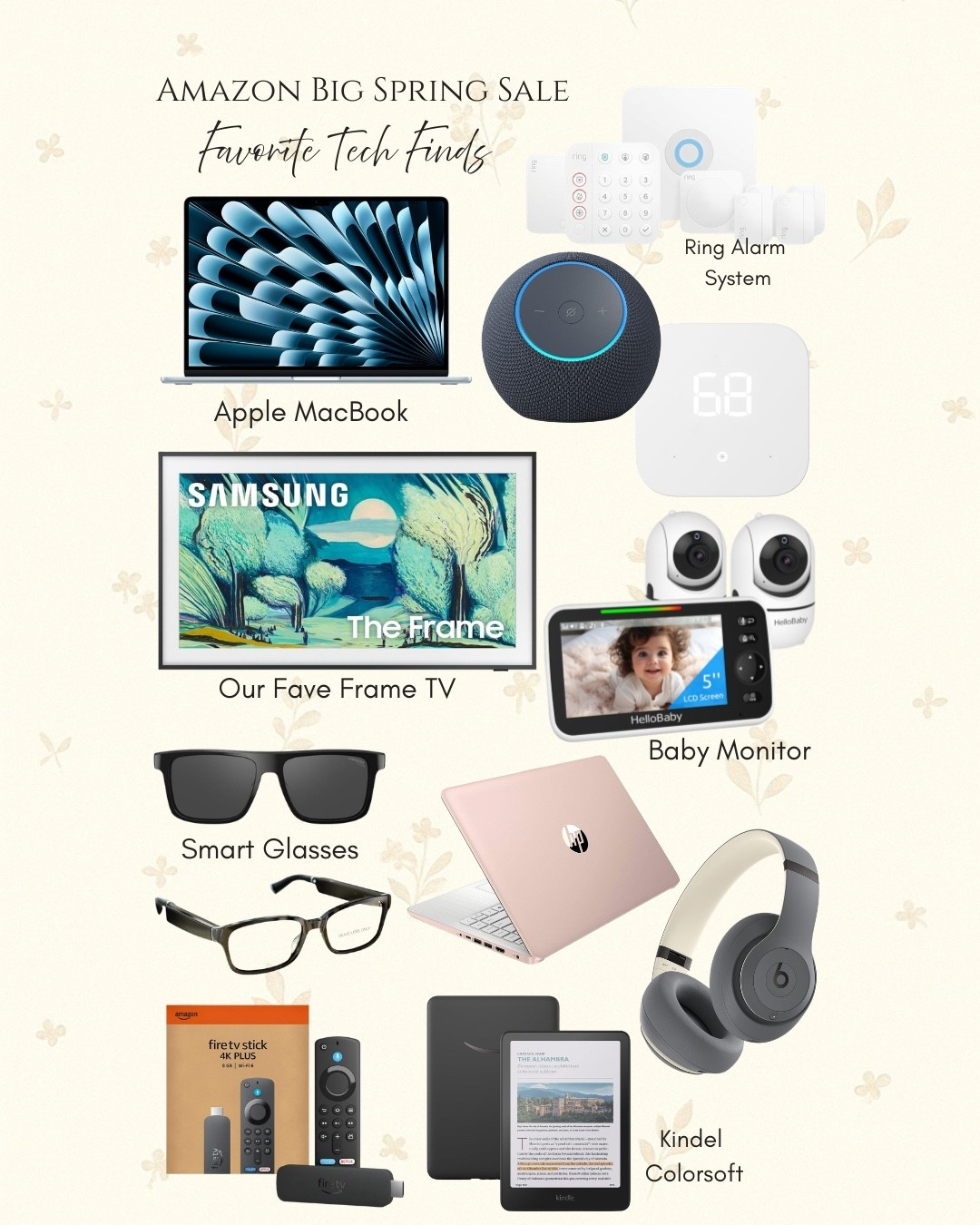 Amazon Big Spring Sale! Favorite Tech Products! 🤍

#LTKSaleAlert #LTKHome