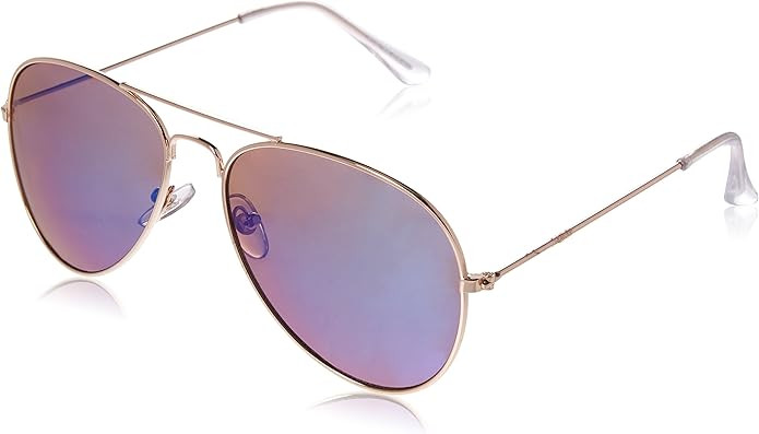 Foster Grant Women's Polo 10225790.COM Polarized Aviator Sunglasses | Amazon (US)