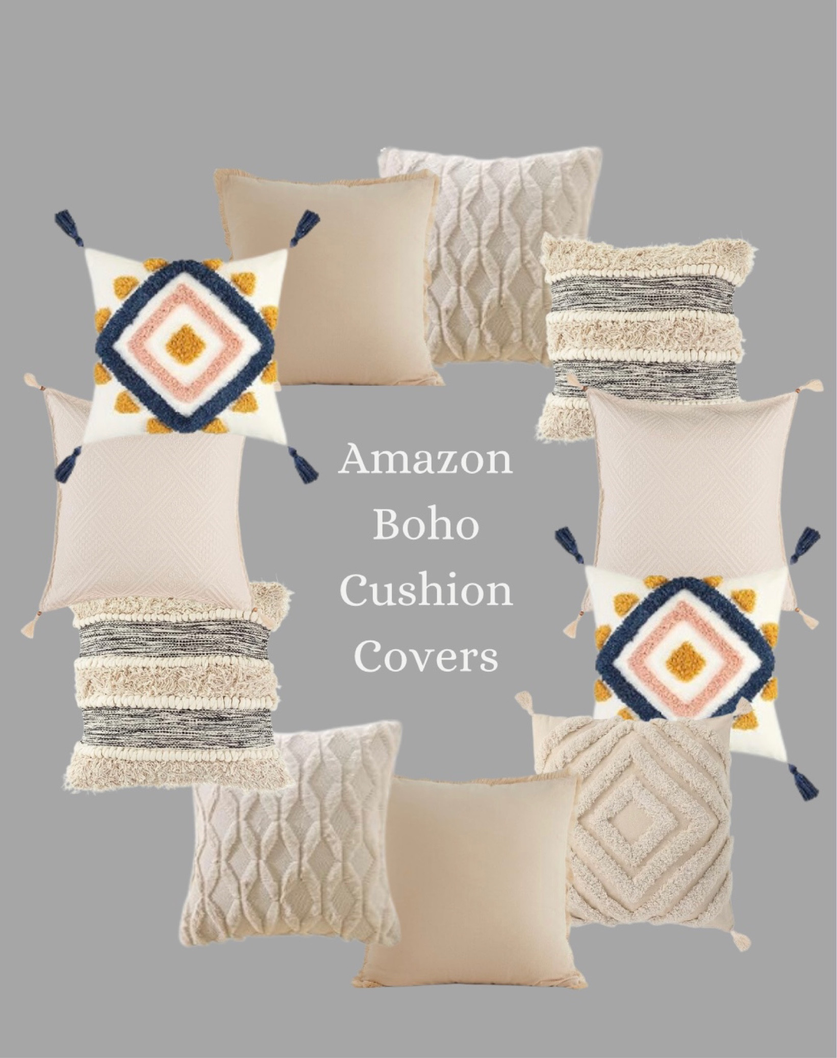 Amazon, Amazon Finds, Prime Deals, Cushion Covers, Cushions, Boho Decor, Boho Cushions, Home Decor, Home Accessories 

#LTKstyletip #LTKU #LTKhome