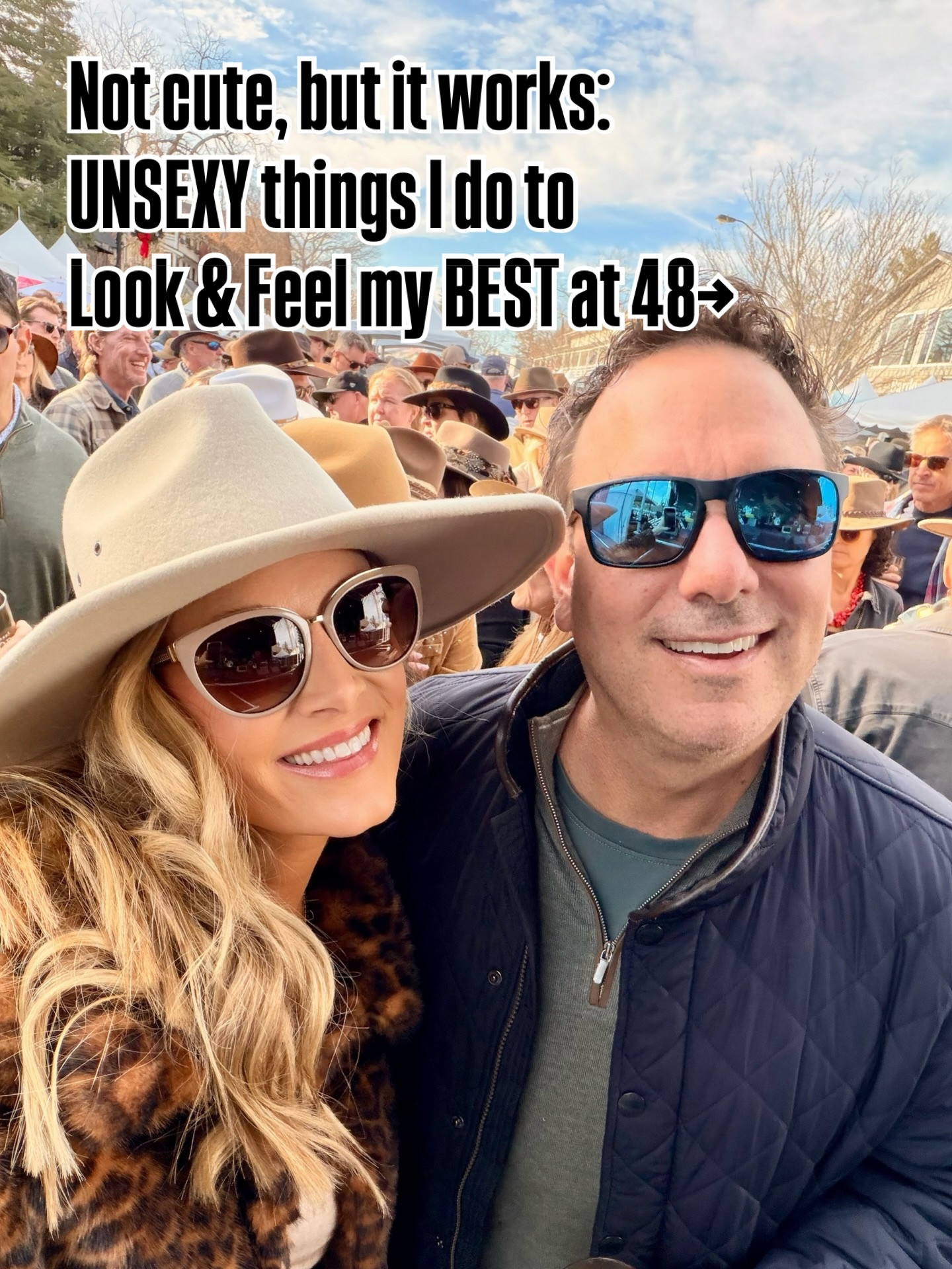 Comment SHOP for links 💞🎉 My non-negotiables for feeling my best and looking great at 48!

#LTKOver40 #LTKvlog #LTKdayinmylife