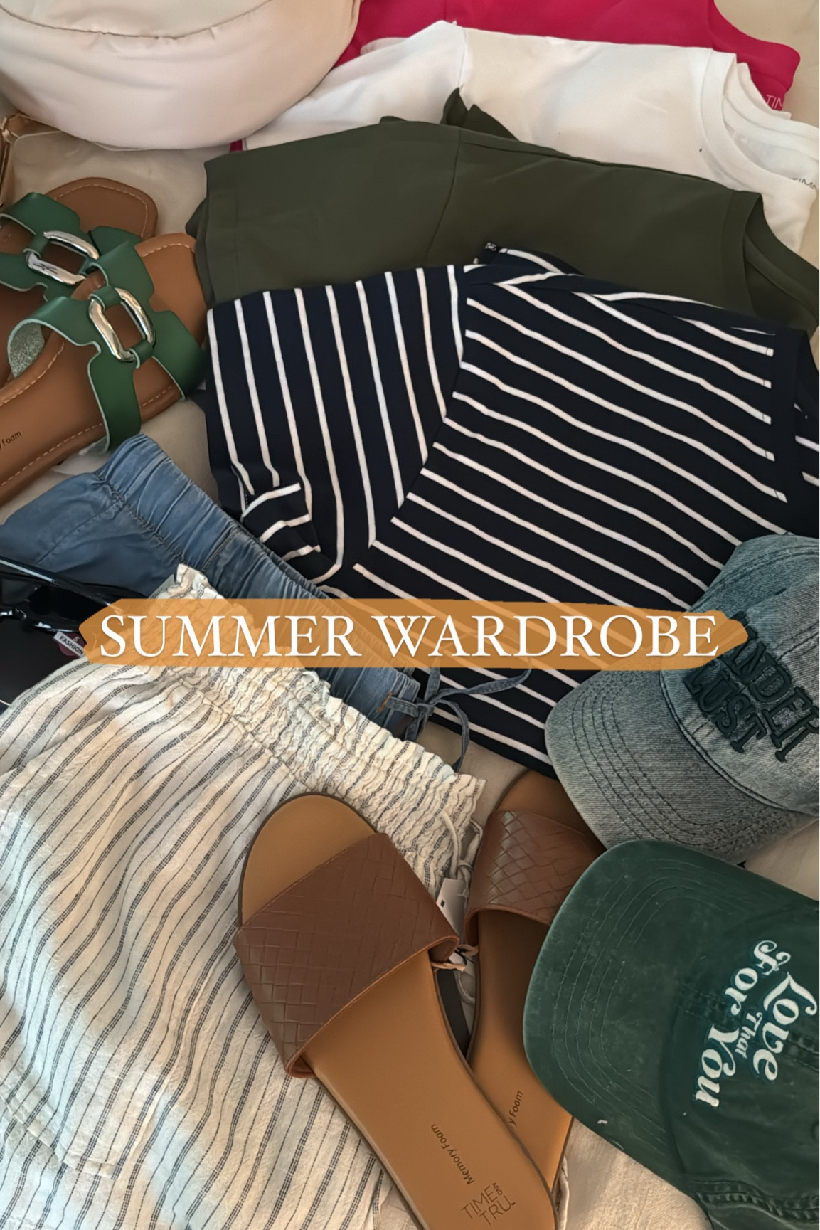 Summer wardrobe haul ☀️ The perfect boyfriend tees & shorts to carry us through the summer heat!  
@walmartfashion #walmartfashion #walmartpartner