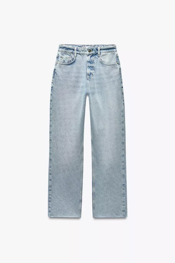 HIGH RISE Z1975 STRAIGHT LEG JEANS | Zara US