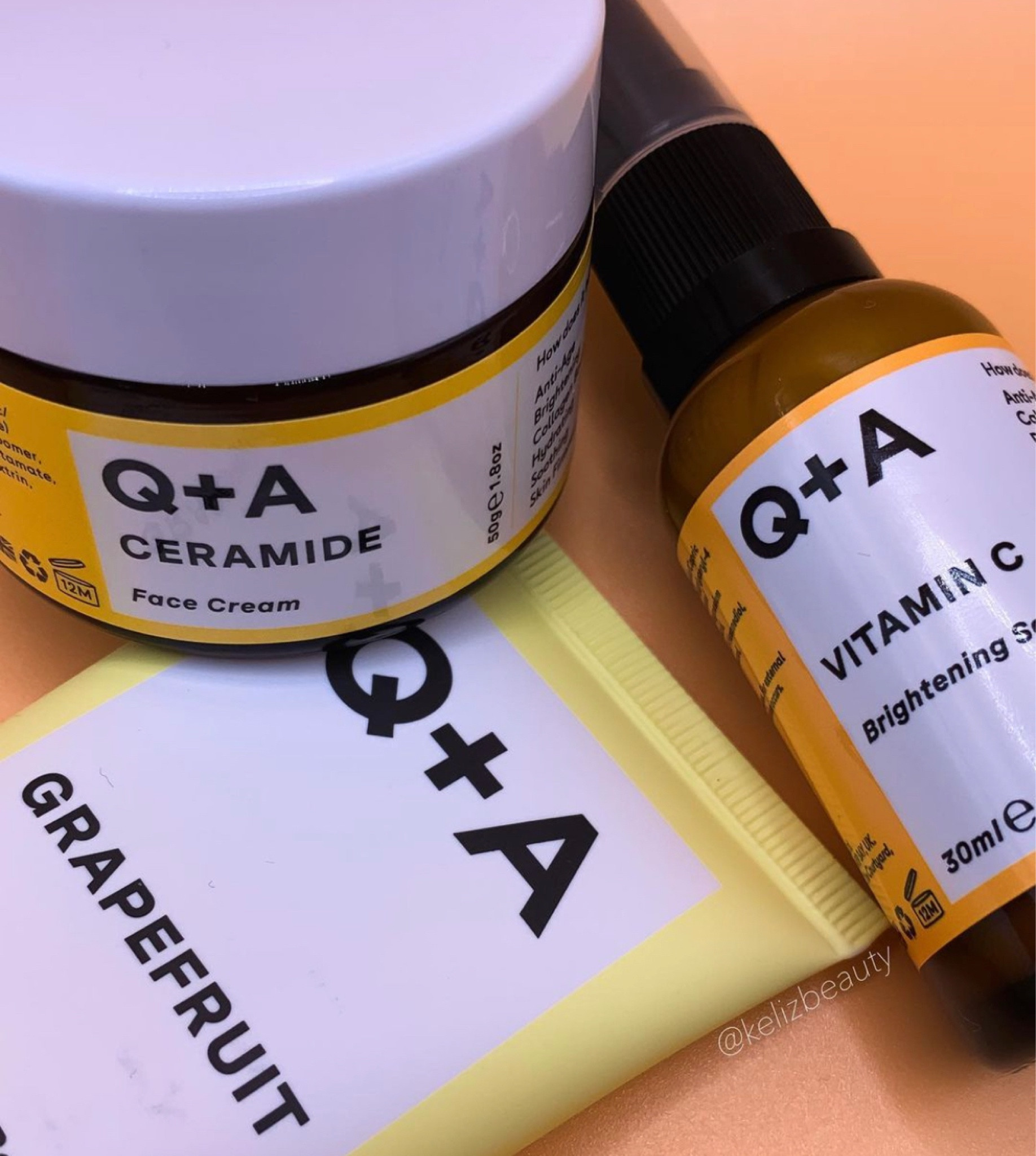 UK Skincare Brand - Q+A Skincare. Products featured: Ceramide Moisturiser, Vitamin C Serum, Grapefruit Cleansing Balm. Gentle makeup remover / winter moisturiser / skincare routine.

#LTKunder50 #LTKFind #LTKbeauty