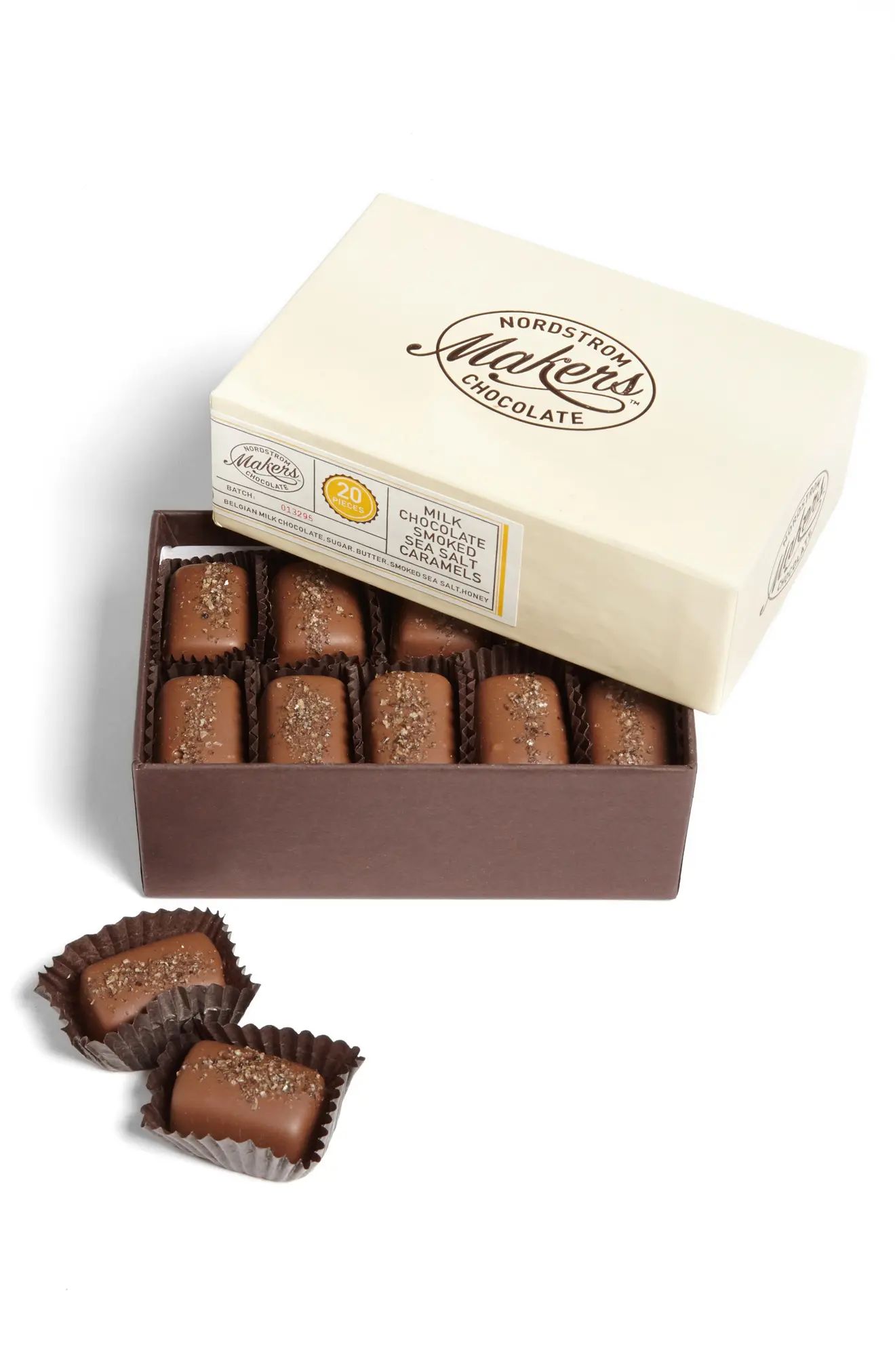 Nordstrom Makers Chocolate Smoked Sea Salt Caramels (20 Pieces) | Nordstrom