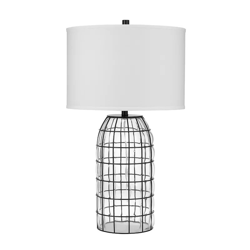Hertfordshire Caged Blown Glass 32" Table Lamp | Wayfair North America