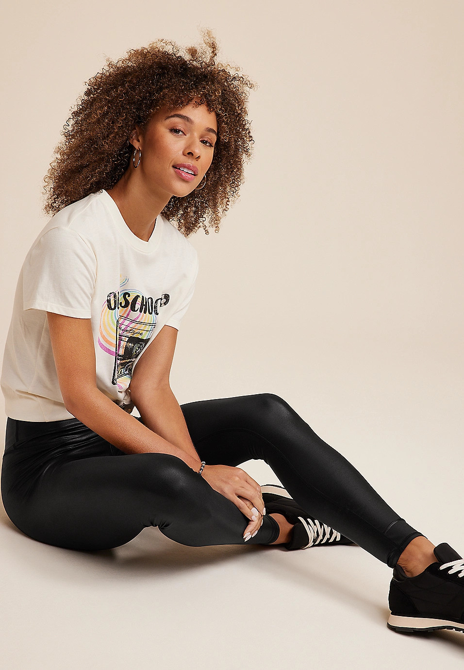 High Rise Liquid Shine Legging | Maurices