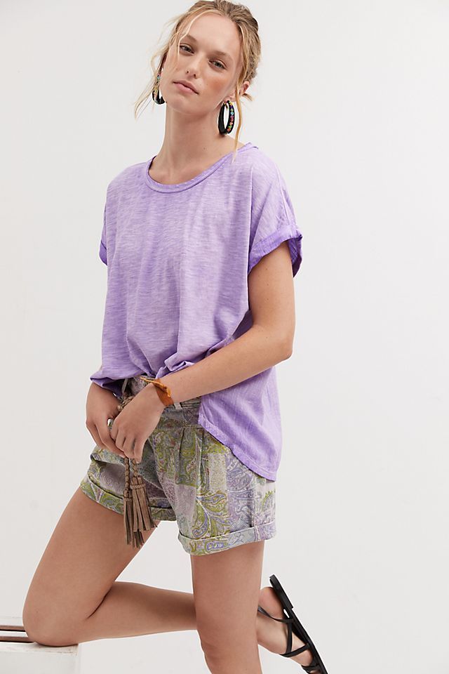 Pilcro Washed Tee | Anthropologie (US)