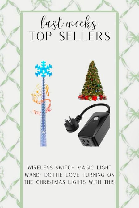 Remote control to turn on and off the Christmas tree lights! This is the BEST gift for little kids 

#LTKHoliday #LTKGiftGuide #LTKSeasonal