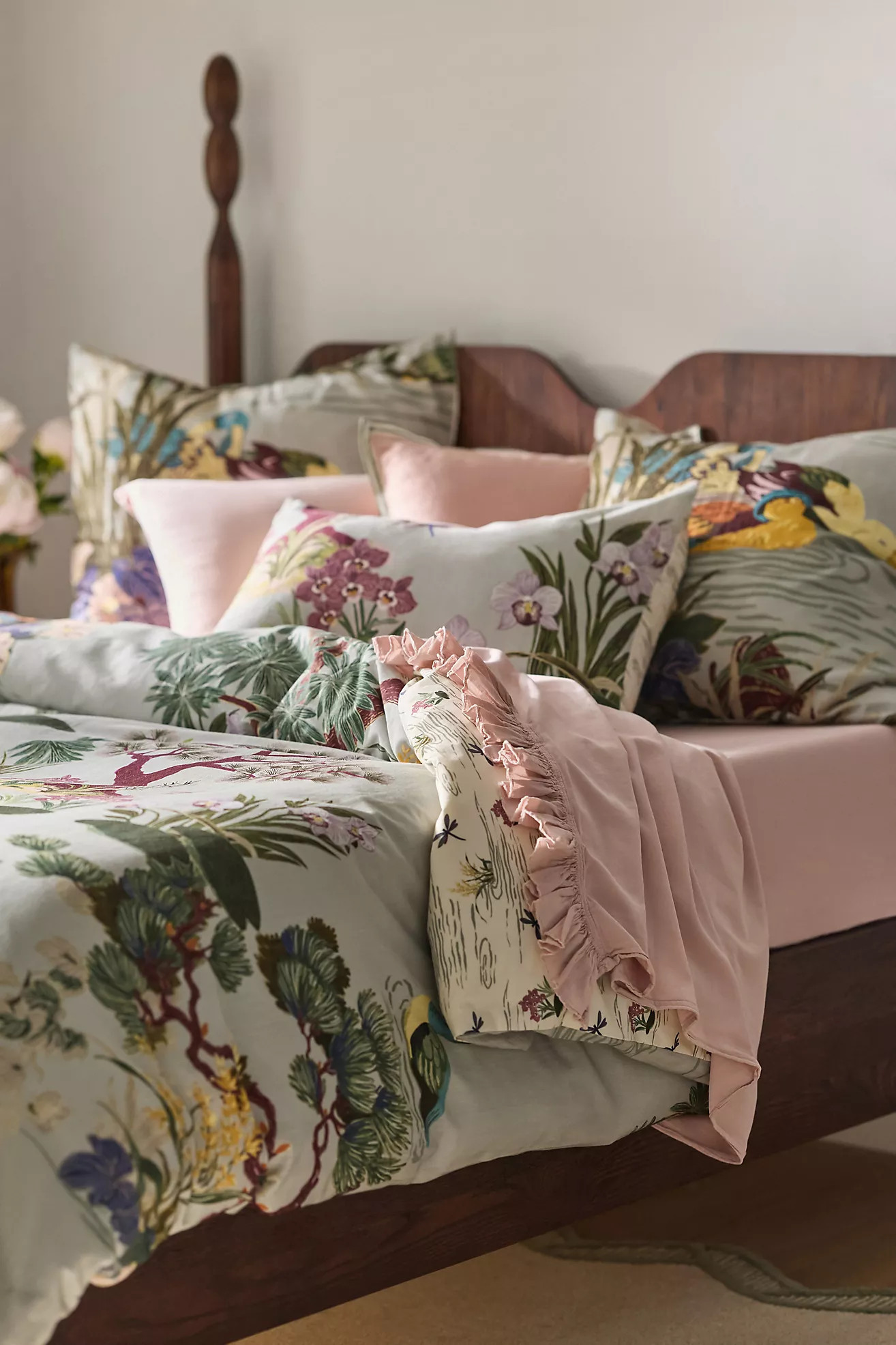 The Printed Cotton-Slub Duvet
