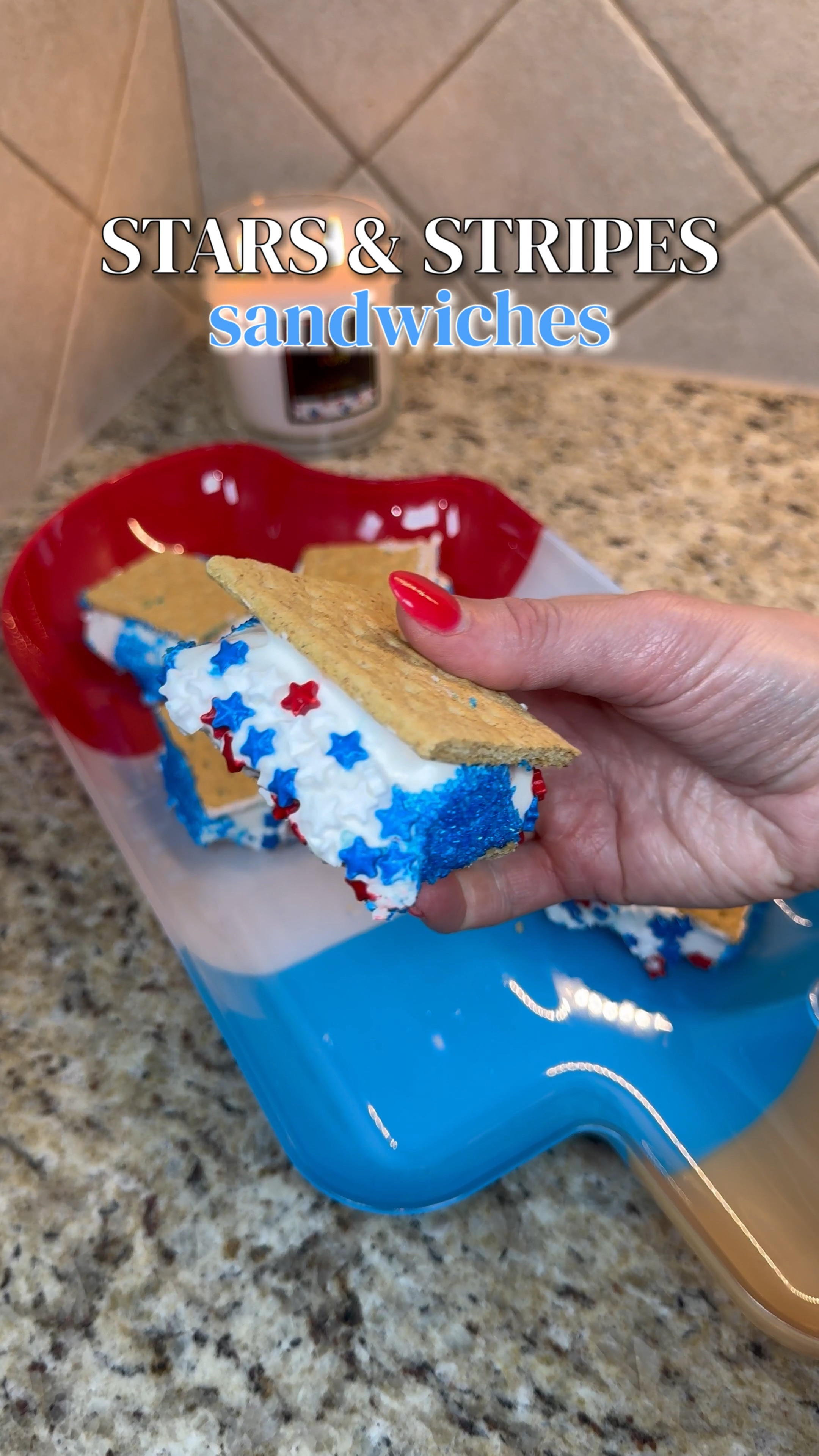 4th of July. 4th of July food. 4th of July party. 4th of July decor. 4th of July ideas. Patriotic. Red white and blue. Stars and Stripes sandwiches. Patriotic food. 

#LTKSeasonal #LTKParties #LTKVideo