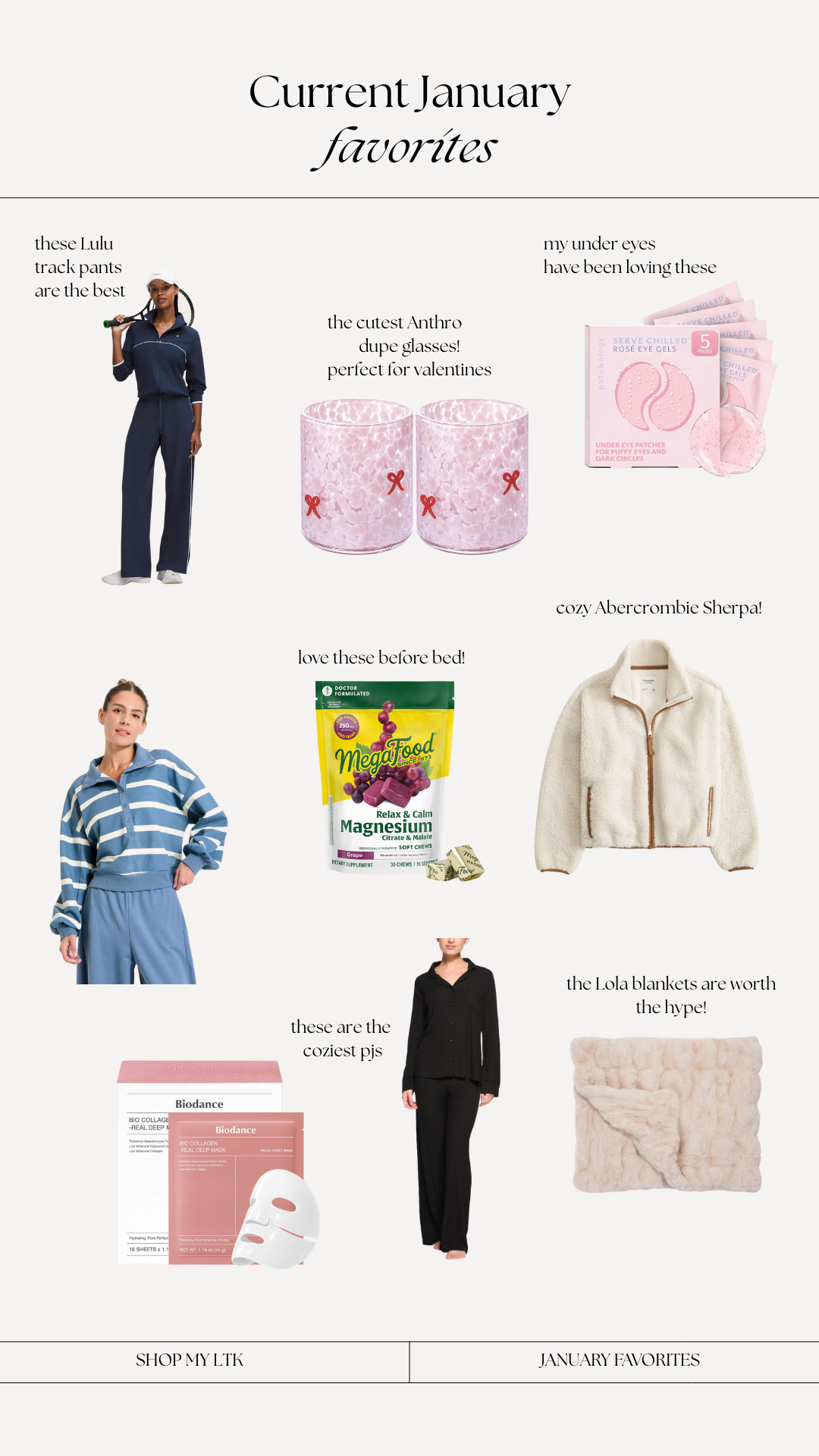 My current favorites I've been loving this month! 

 #LTKootd #LTKfitnessgoals #LTKActive